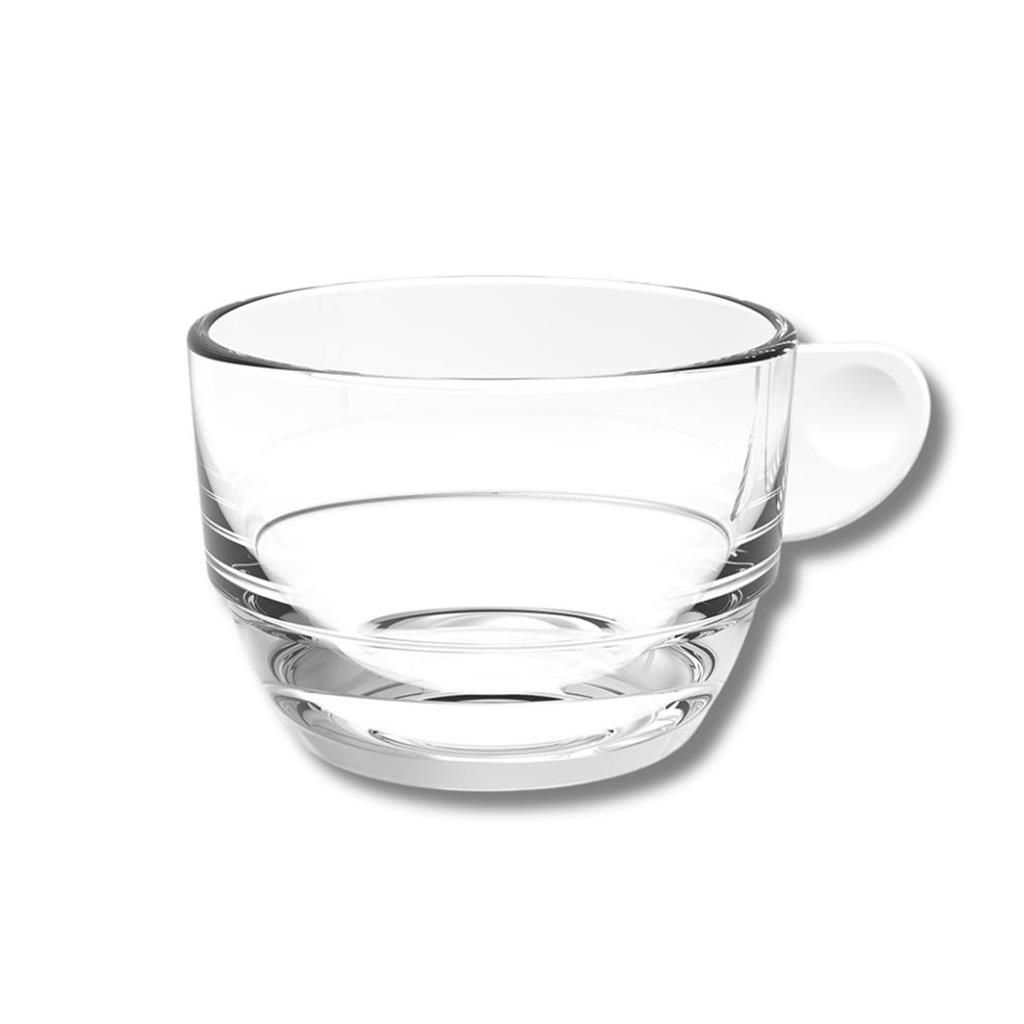Gold Plast Roma transparent cappuccino cup 16 cl