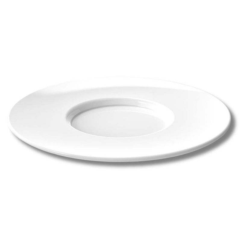 Gold Plast Roma Cappuccinountertasse SAN weiss 12,9 cm