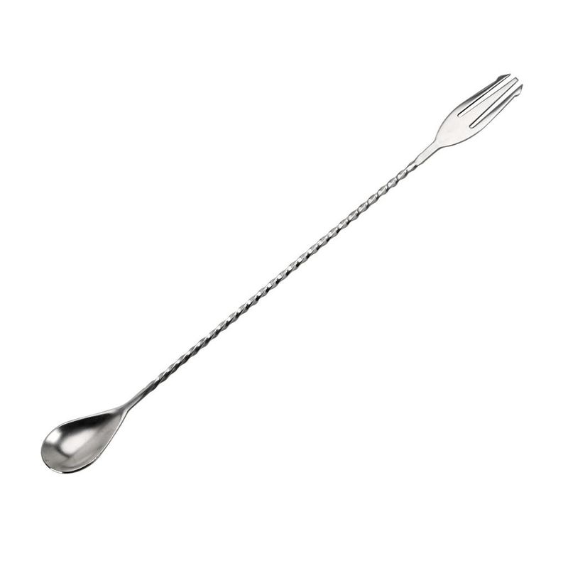 Bar Spoon with Fork 30 cm Barty - Tirolix
