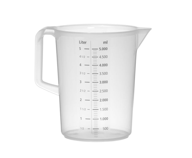 Measuring Jug 5L Polypropylene Profi Line Hendi