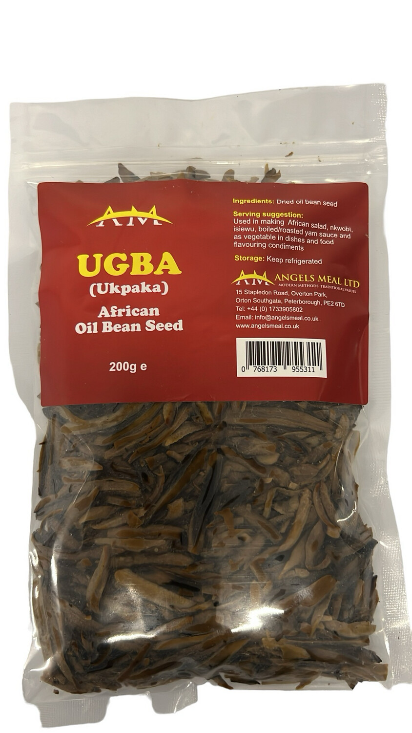 Frozen Ugba (African Oil Bean Seed) 200g