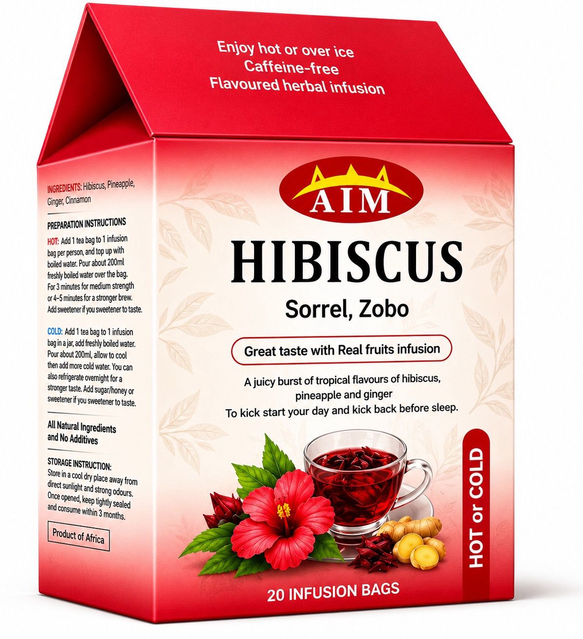 Hibiscus | Zobo | Instant Drink Mix