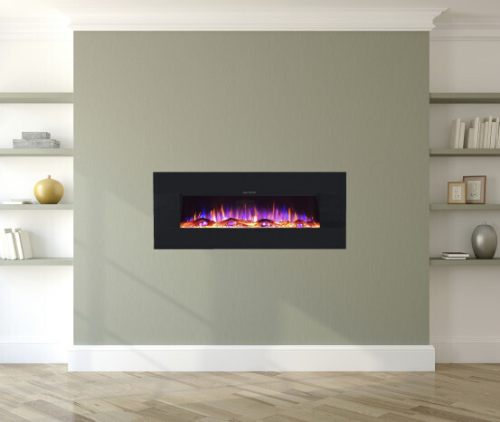 Ezee Glow Zara Black Wall Mounted/ Recessed / Built In