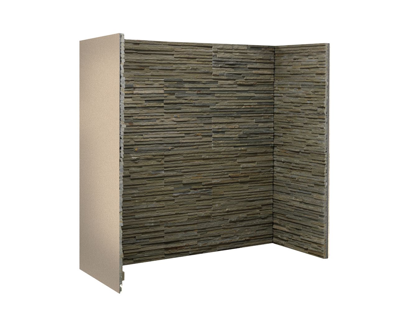 Olive Slate Waterfall Chamber