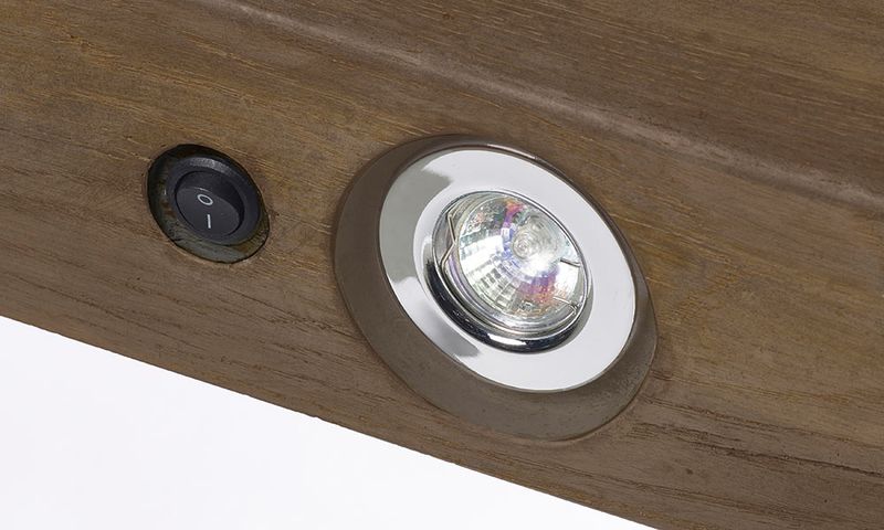 48&quot; &amp; 54&quot; DARK GEOCAST OAK WITH LIGHTS