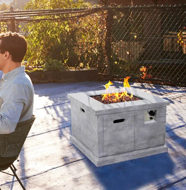 Table 90 outdoor fireplace