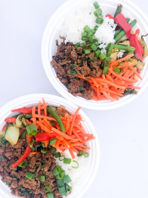 4oz Thai Basil Turkey Stir Fry