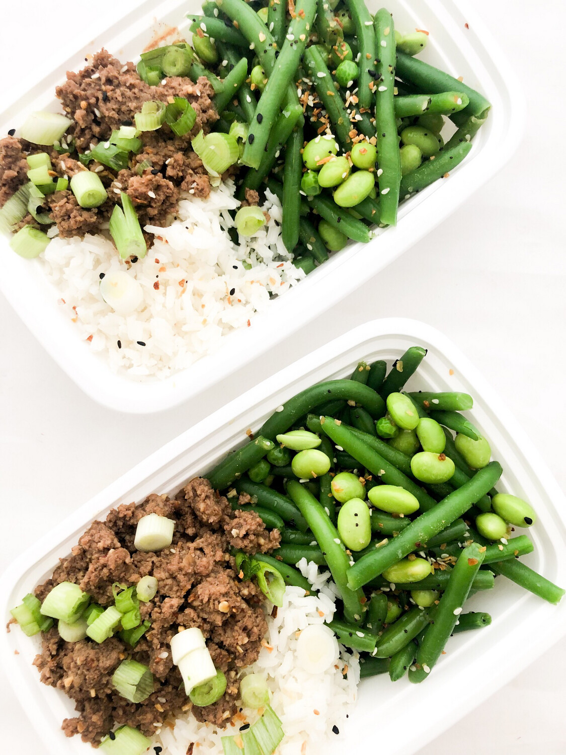 6oz -Three Bean Ginger Beef Bowl