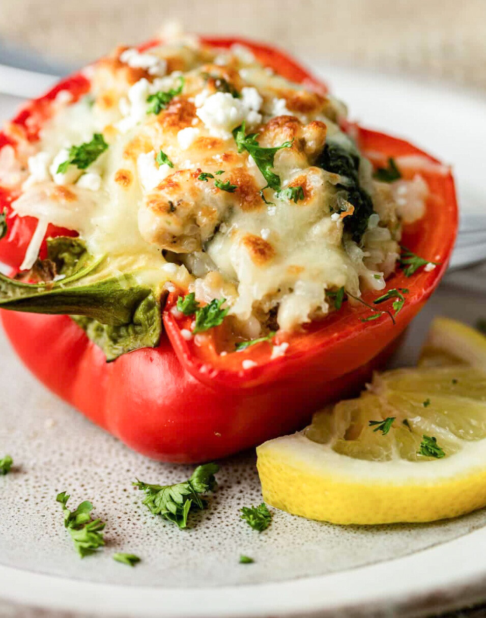 6oz Greek Stuffed Peppers