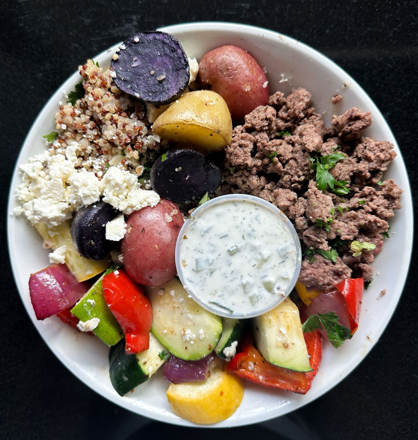 4oz Mediterranean Bowl