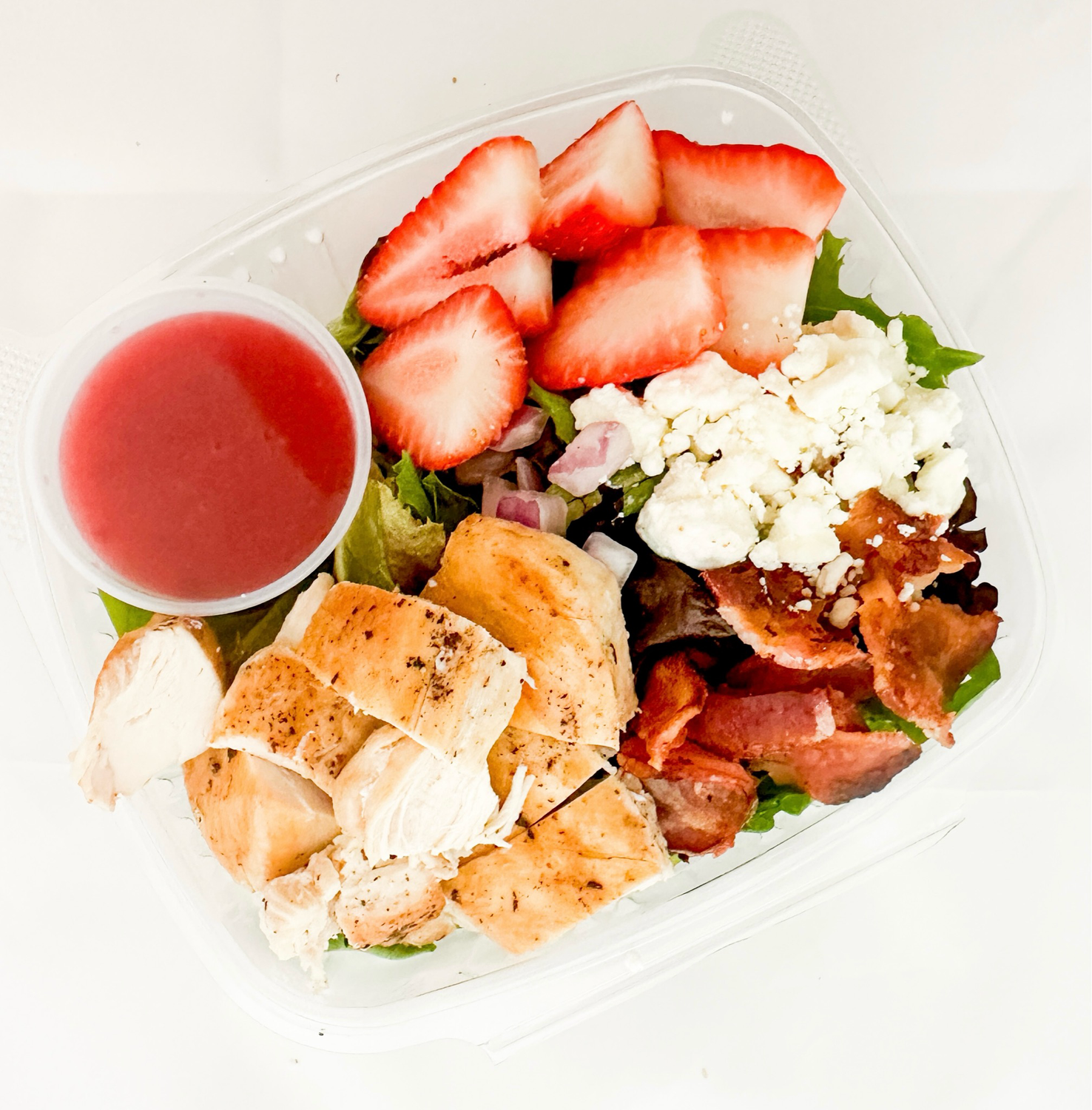 8oz Seasonal Fruit Salad- Strawberry