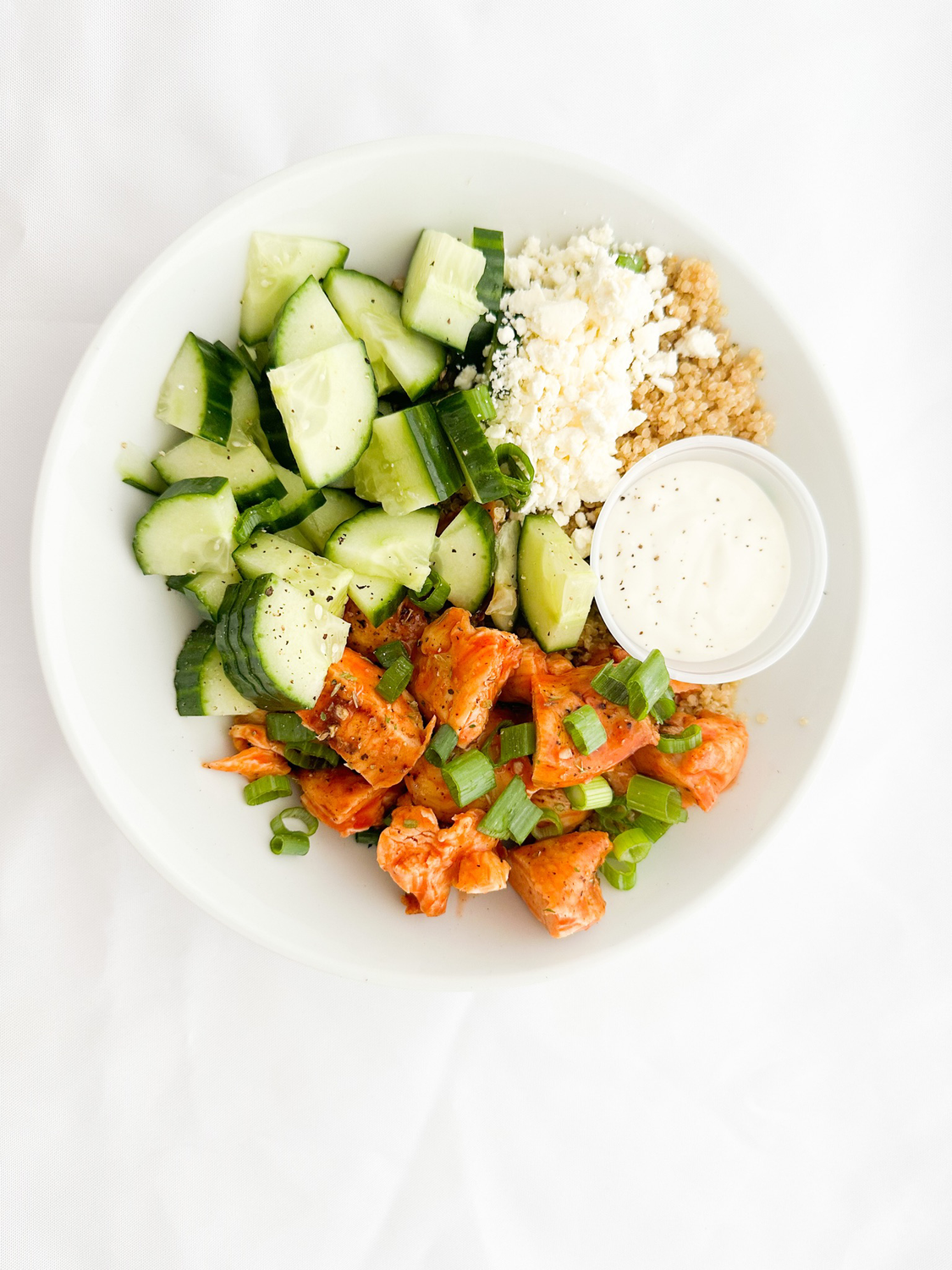 8oz Buffalo Quinoa Bowl