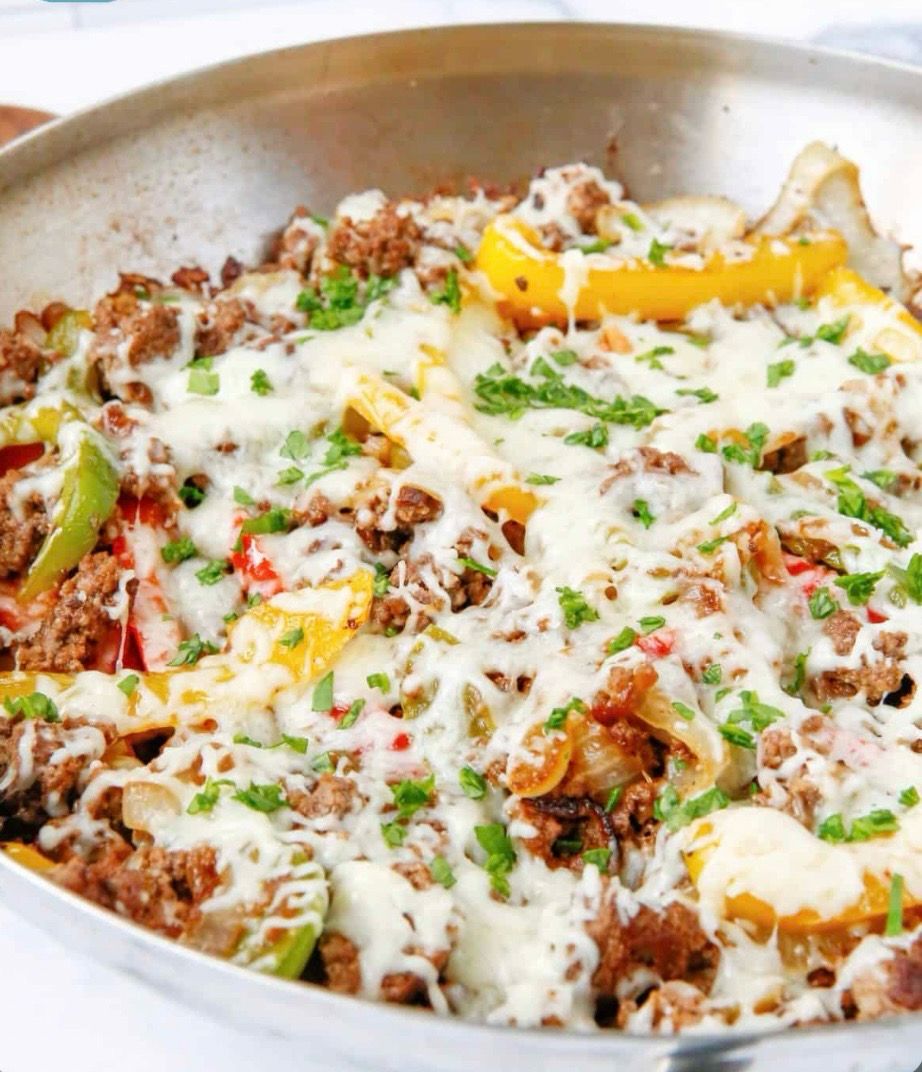 6oz Philly Cheese Steak Bowl With Rice
