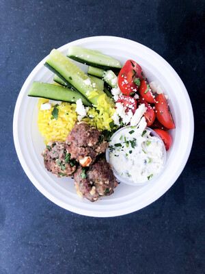 4oz Greek Feta Meatballs