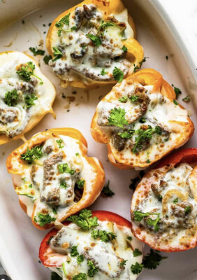 4oz Philly Stuffed Bell Pepper