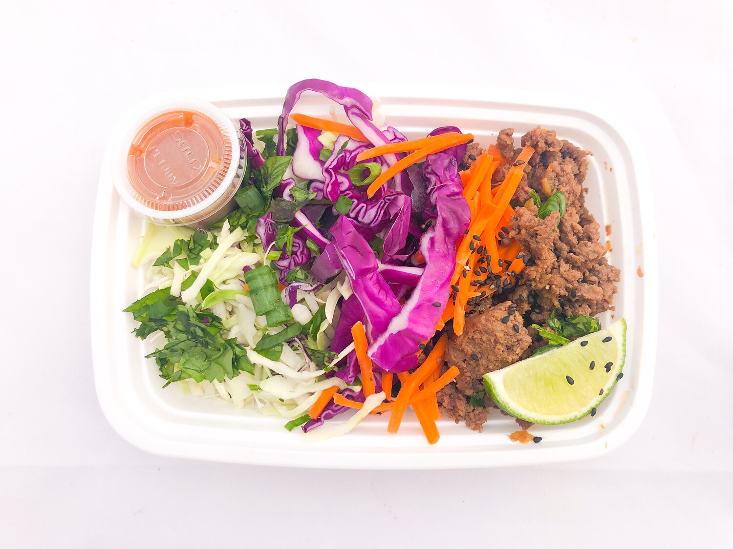 4oz Korean Taco in a Bowl
