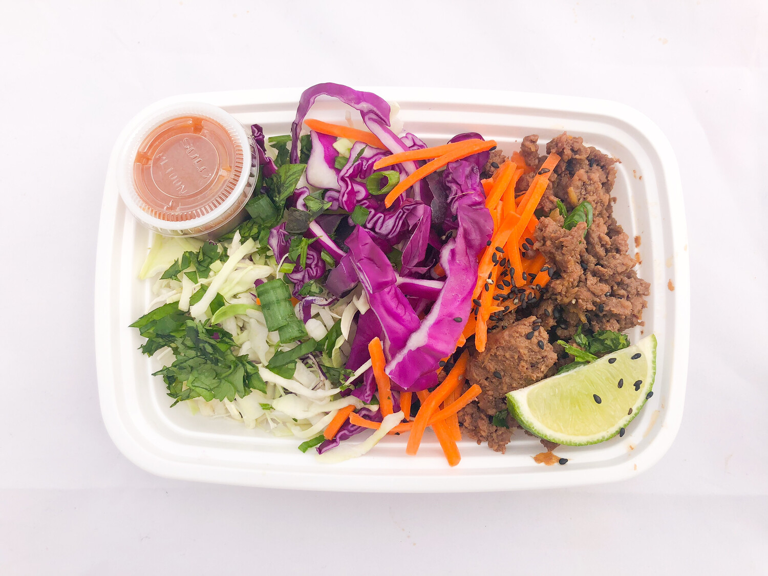 6oz Korean Taco in a Bowl