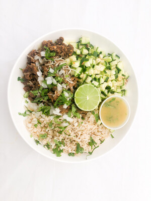 4oz Green Goddess Burrito Bowl