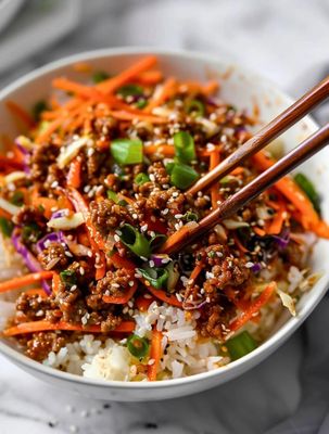 8oz Mongolian Beef Bowl