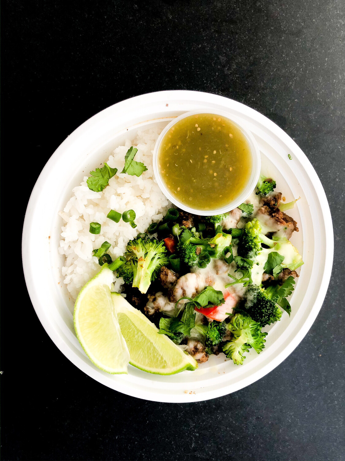 8oz Beef Broccoli Taco Bowl