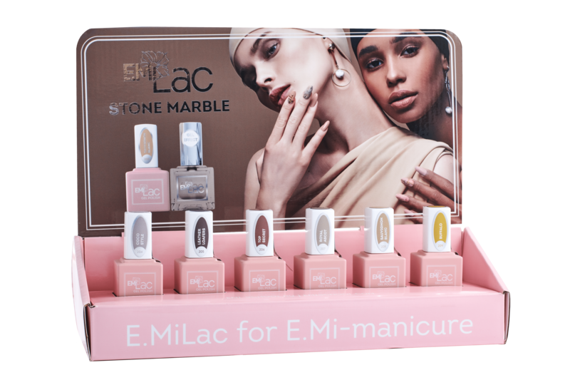 Display Ultra Strong and E.Milac Stone Marble + Set