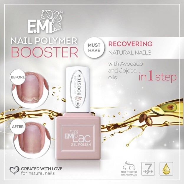 Nail Polymer Booster, 9 ml.