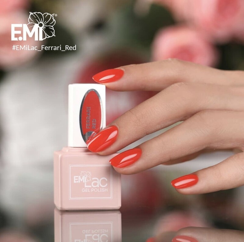 E.MiLac RM Ferrari Red #222, 9 ml.