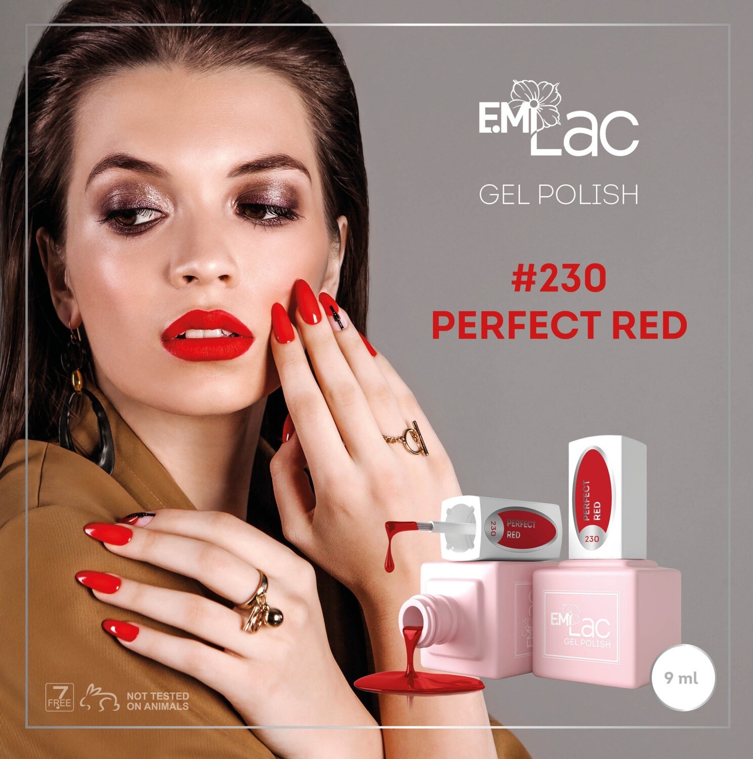 E.MiLac Perfect Red #230