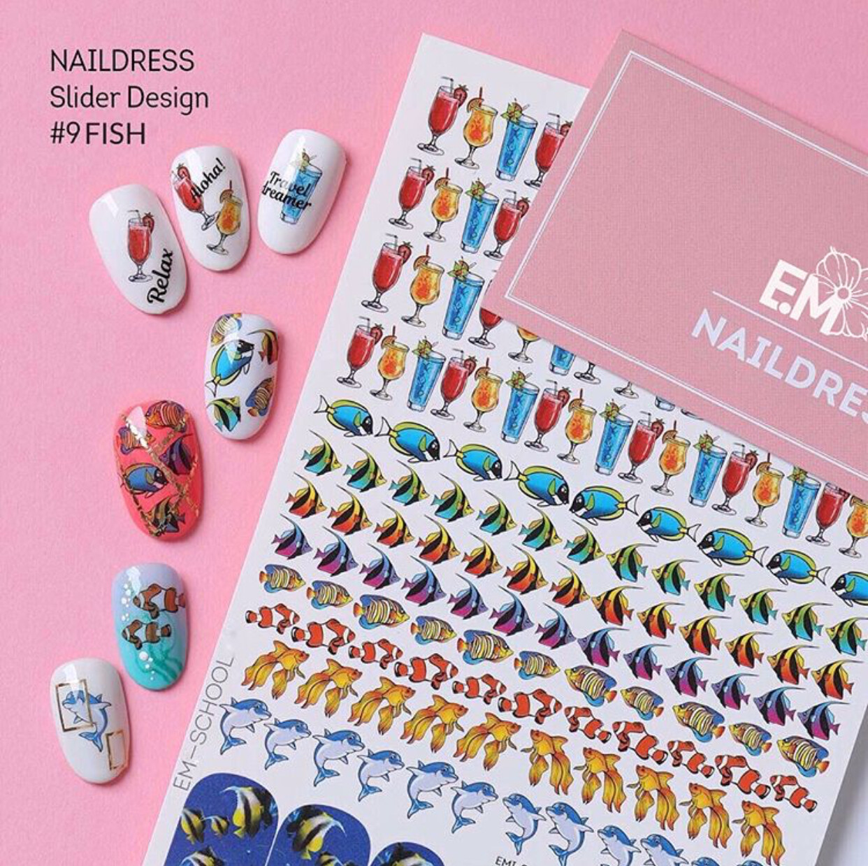 Naildress Slider Design #9 Fish