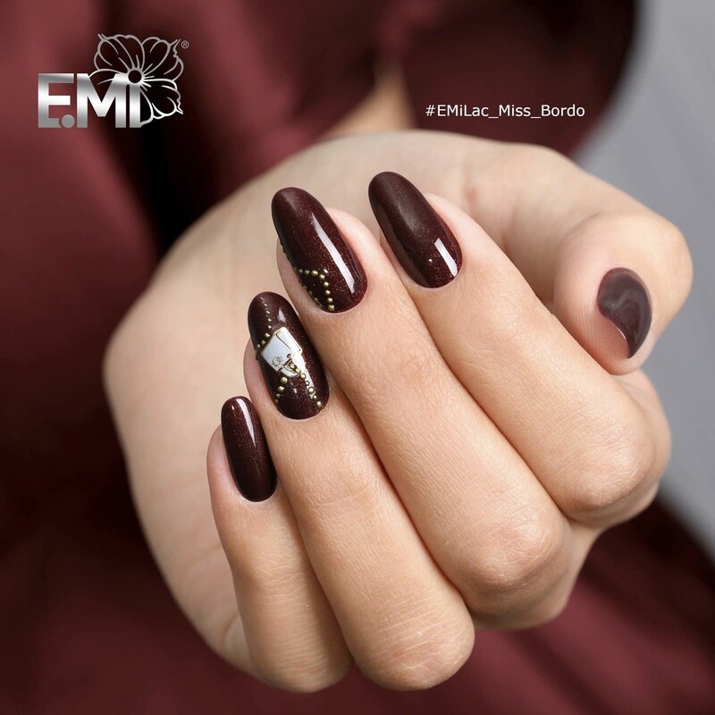 E.MiLac HP Miss Bordo #220, 9 ml.