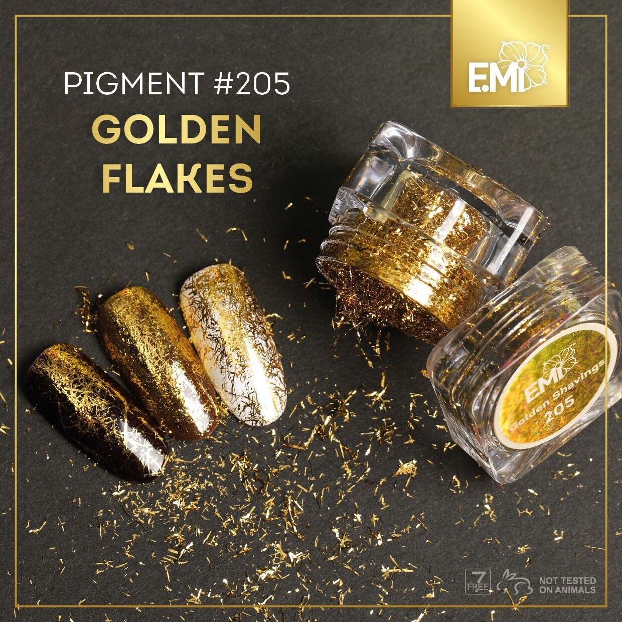 Pigment Golden Flakes #205 0,5 g.