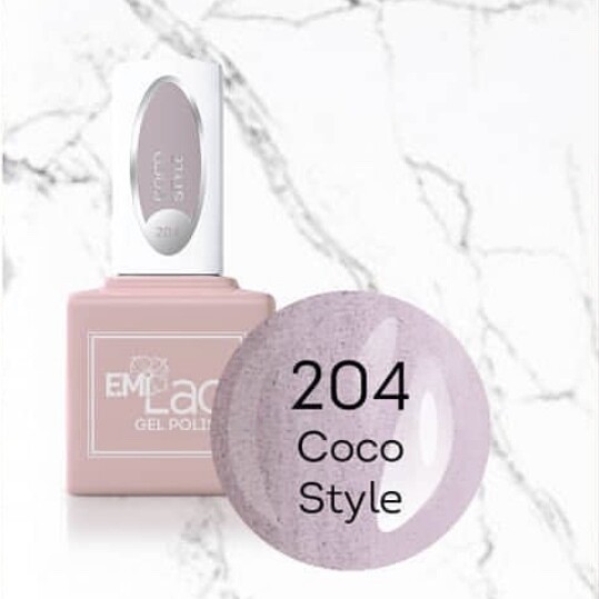 E.MiLac SM Coco Style #204, 9 ml.