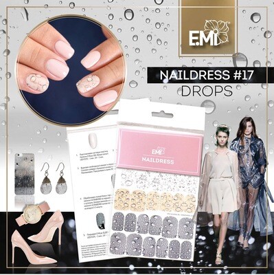 Naildress Slider Design #17 Drops