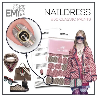 Naildress Slider Design #30 Classic Prints