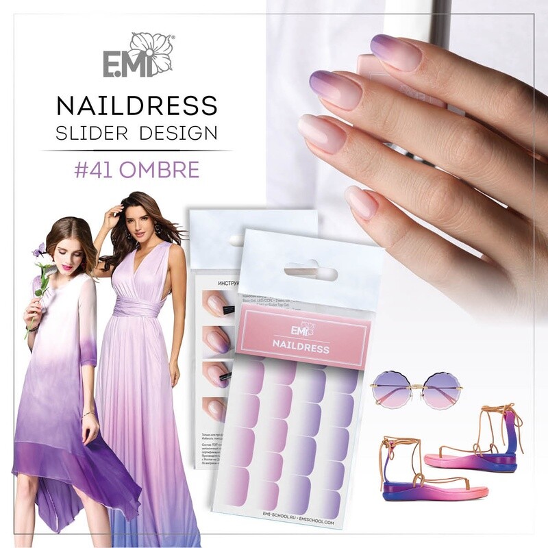 Naildress Slider Design #41 Ombre