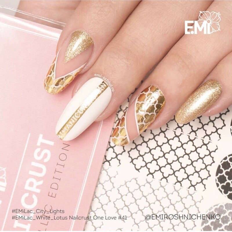 NAILCRUST Pattern Sliders #41 One Love