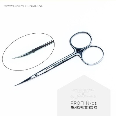 EXPERT Manicure scissors for cuticle N-01 MUST HAVE