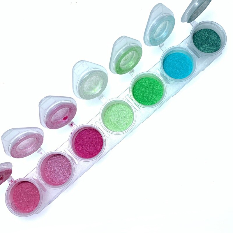 Set of 7 pigments #1