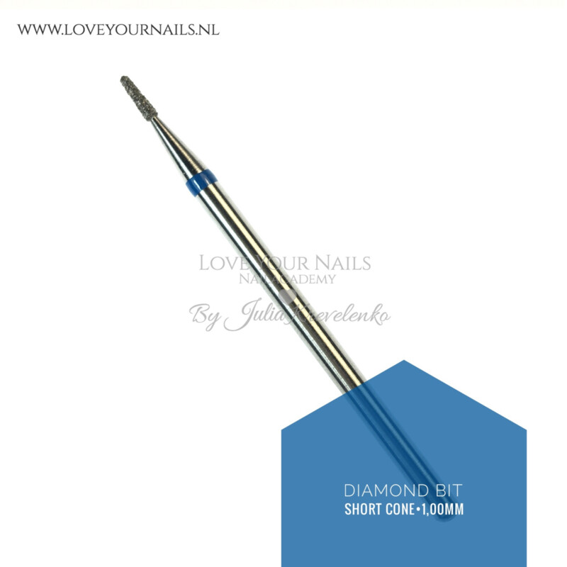 Diamond Short Cone bit - 1.2 mm - Medium