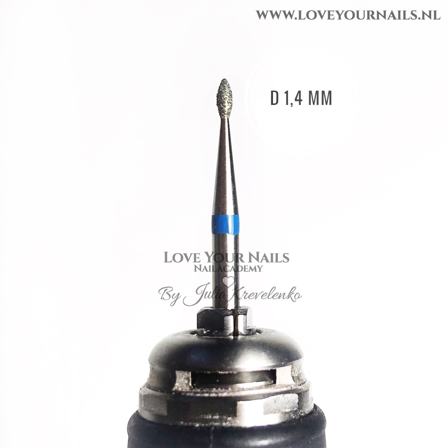 Diamond Nib bit - medium grid, Size: d 1,4 mm