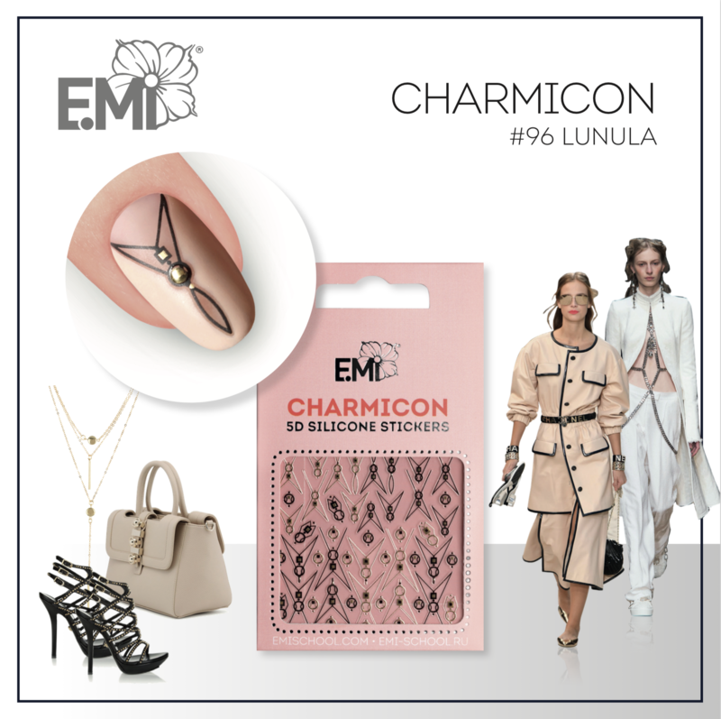 Charmicon Silicone Stickers #96 Lunula