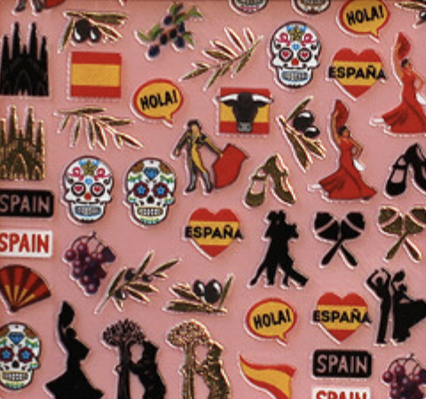 Charmicon Silicone Stickers Spain 1