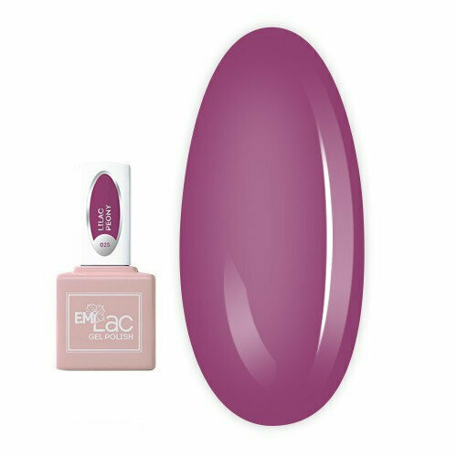 E.MiLac Lilac Peony #025, 9 ml.