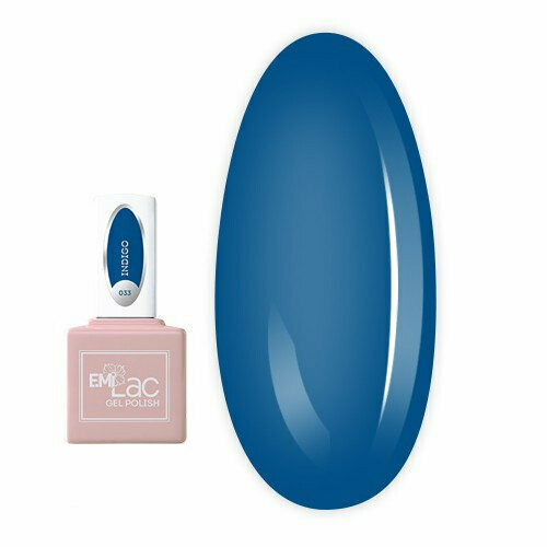 E.MiLac Indigo #033, 9 ml.