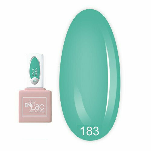 E.MiLac BL Aqua Green #183, 9 ml.