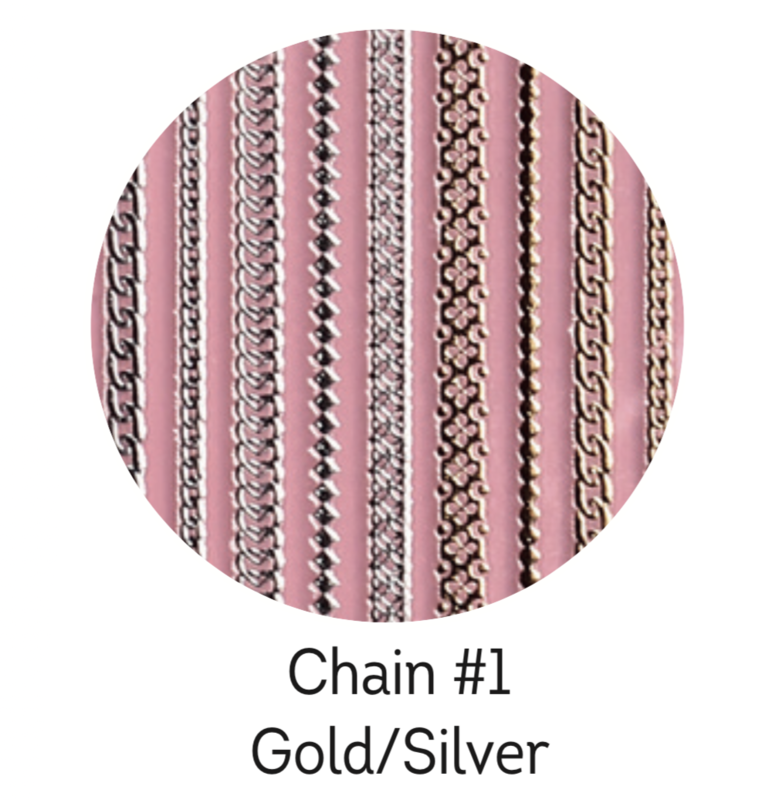 Charmicon Silicone Stickers Chain #1