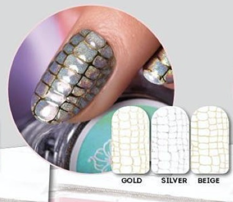 NAILCRUST Pattern Sliders Reptile #2
