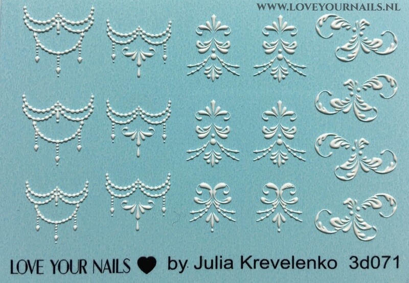 Lunula curls 3D-71