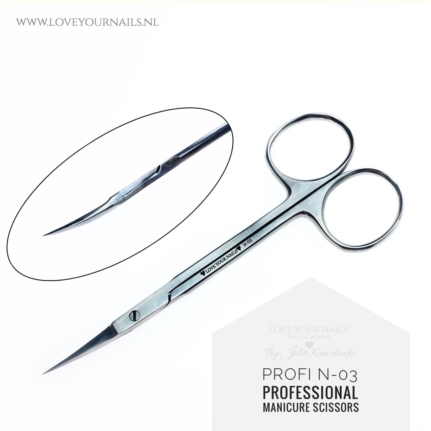 EXPERT Manicure scissors N-03 MUST HAVE
