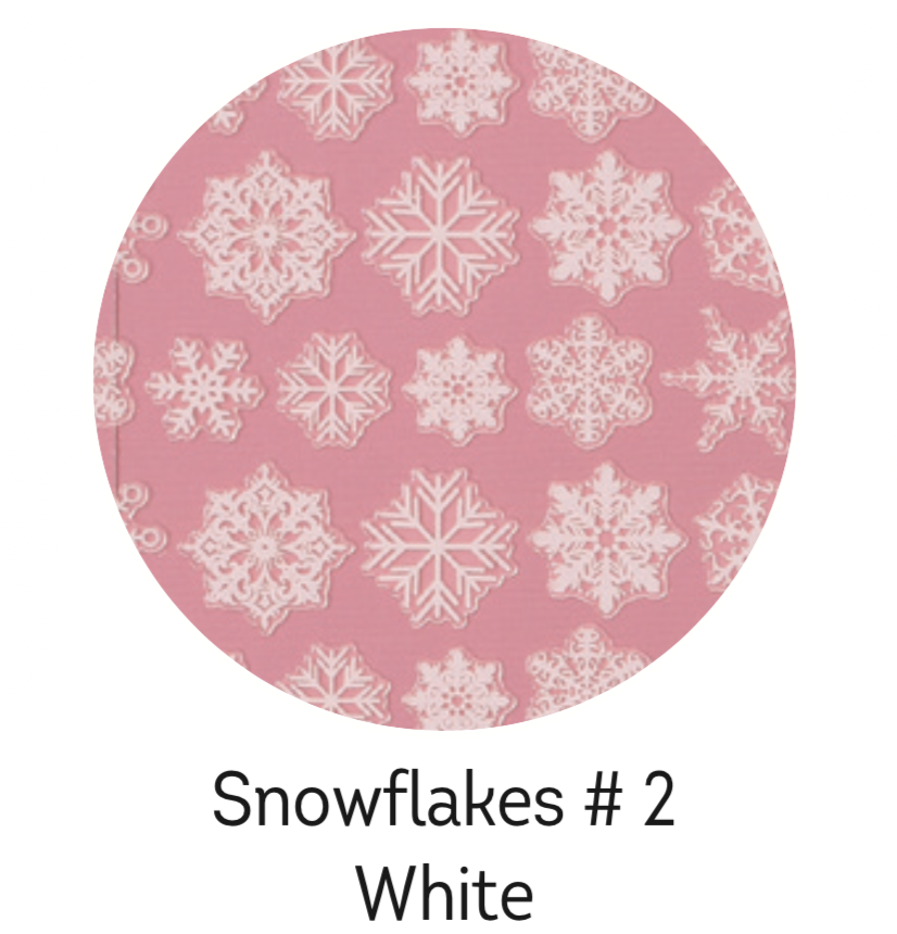 Charmicon Silicone Snowflakes #2 White